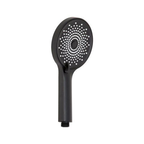 Лійка для ручного душу Lidz Niagara 32 120 мм округла LDNIA32BLM47555 Matt Black SD00053679 фото