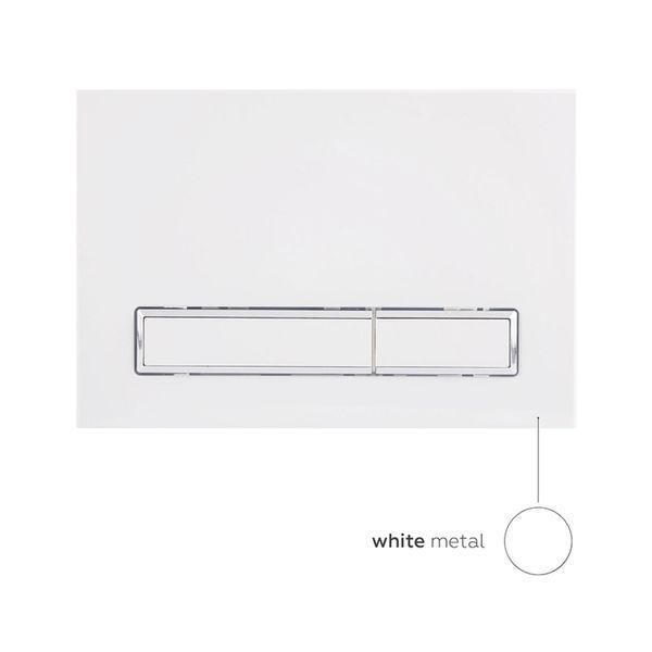 Готове рішення Qtap для ванної кімнати: підвісний унітаз Tern Rimless 490x340x350 + комплект інсталяції Nest 4 в 1 (лінійна клавіша White) SD00043020 фото