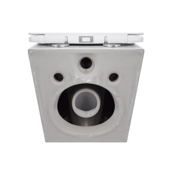 Унітаз підвісний Qtap Jay безобідковий з сідінням Soft-close QT07335176W SD00036224 фото
