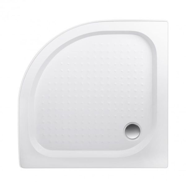 Душова кабіна Lidz Latwa SC90x90.SAT.LOW.GR, скло тон. 4 мм + Lidz Душовий піддон KAPIELKA ST90x90x14 SD00051436 фото