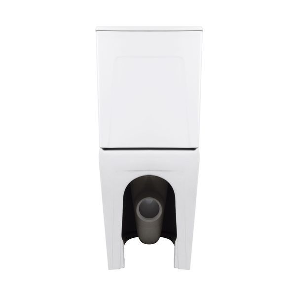 Унітаз підлоговий Qtap Virgo Ultra Quiet безобідковий з сидінням Soft-close WHITE QT18226092AW SD00052581 фото