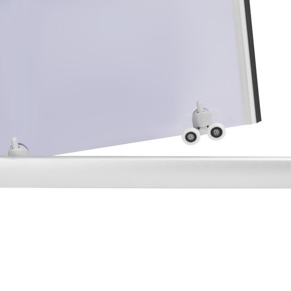 Душова кабіна Lidz Latwa SC90x90.SAT.LOW.GR, скло тон. 4 мм + Lidz Душовий піддон KAPIELKA ST90x90x14 SD00051436 фото