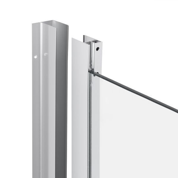 Набір Qtap душова кабіна Taurus CRM1099AC6 Clear 2020x900x900 мм + піддон Robin 309912C 90x90x12 см з сифоном SD00048947 фото