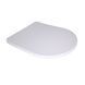 Сидіння для унітаза підлогового (Grand) 560&times;363&times;30 мм, White, з мікроліфтом, Slim Duroplast, Quick Release QT26228301W3 Qtap SD00053639 фото 1