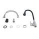 Змішувач для кухні Lidz Aria 015F31 з гнучким виливом (k35) LDARI015F31BNK31872 Black / Nickel SD00037973 фото 4