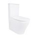 Унітаз підлоговий Qtap Virgo Ultra Quiet безобідковий з сидінням Soft-close WHITE QT18226092AW SD00052581 фото 1