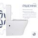 Унітаз підлоговий Qtap Virgo Ultra Quiet безобідковий з сидінням Soft-close WHITE QT18226092AW SD00052581 фото 4