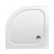 Душова кабіна Lidz Latwa SC90x90.SAT.LOW.GR, скло тон. 4 мм + Lidz Душовий піддон KAPIELKA ST90x90x14 SD00051436 фото 10