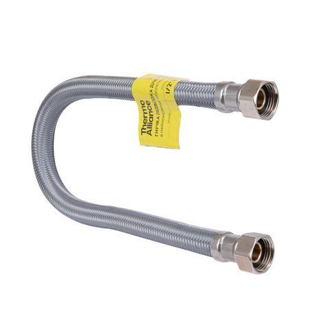 Шланг для води Thermo Alliance Forte D10 (посилений) 40 см NYLON 1/2"x1/2" ВВ TAF383W40 SD00053998 фото