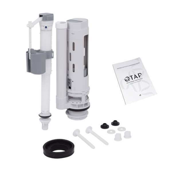 Унітаз-компакт Qtap Kalao безобідковий з сідінням Soft-close QT08221213AW SD00046562 фото