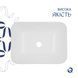 Раковина Qtap Scorpio 510х390х145 White QT1411K490WN SD00053085 фото 4