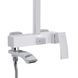 Душова система універсальна Qtap Swan Cascada на три споживача (з виливом) QTSWA111CRW45570 Chrome/White SD00051694 фото 3