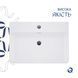 Раковина Qtap Nando LT 610х420х140 White QT12116146W SD00052917 фото 4
