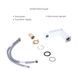 Акційний набір Qtap: Змішувач для раковини QTGEM270CRW45675 Chrome/White + Змішувач для ванни (з душовим гарнітуром) QTGEM259CRW45683 Chrome/White SD00055211 фото 4