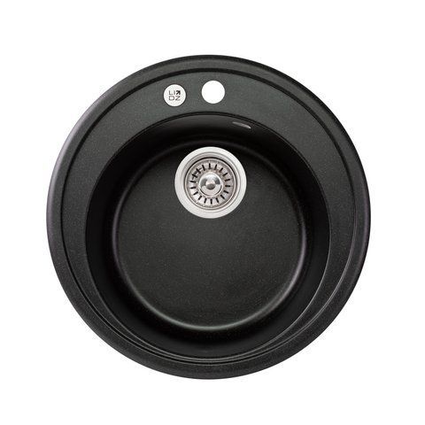 Кухонна мийка Lidz D510/200 BLM-14 (LIDZBLM14D510200) SD00043321 фото