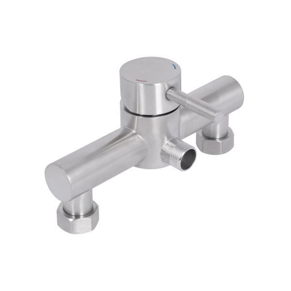 Змішувач для душу Lidz Aria 010 (з душовим гарнітуром) (k35) LDARI010NKS43361 Nickel SD00049484 фото