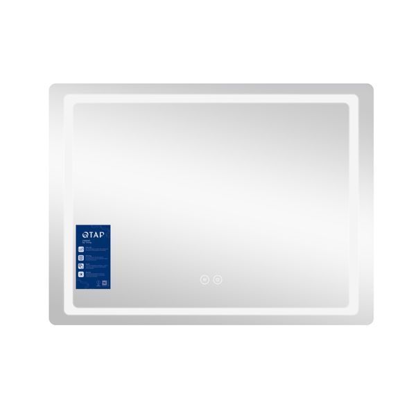 Дзеркало Qtap Mideya (DC-F908) 800х600 з LED-підсвічуванням Touch, з димером QT2078F908W SD00034652 фото