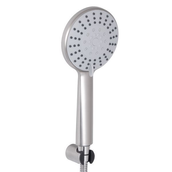 Змішувач для душу Lidz Aria 010 (з душовим гарнітуром) (k35) LDARI010NKS43361 Nickel SD00049484 фото