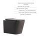 Комплект Qtap Tern Anthracite 3 в 1: підвісний унітаз Ultra Quiet + біде підвісне + раковина накладна QTROBAN49157 SD00055285 фото 2