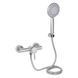 Змішувач для душу Lidz Aria 010 (з душовим гарнітуром) (k35) LDARI010NKS43361 Nickel SD00049484 фото 1