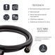 Шланг для ручного душу Qtap Hadice 1600 мм QTHADPVC160B Black Matt SD00041927 фото 2