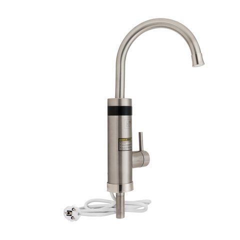 Проточний кран-водонагрівач кухонний для кухні Lidz Warm 060 LDWAR060NKS35881 Nickel SD00041983 фото