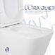 Унітаз підлоговий Qtap Tern Ultra Quiet безобідковий з сидінням Soft-Close QT17226003AW White SD00051948 фото 5