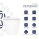 Унітаз підвісний Qtap Swan безободковий Ultra Quiet з сидінням Soft-close QT16335179W SD00050900 фото 3