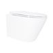 Унітаз підвісний Qtap Swan безободковий Ultra Quiet з сидінням Soft-close QT16335179W SD00050900 фото 1