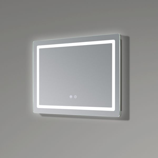 Дзеркало Qtap Mideya (DC-F614) 700х500 з LED-підсвічуванням Touch, з антизапотіванням, димером QT2078NCF07050W SD00054143 фото