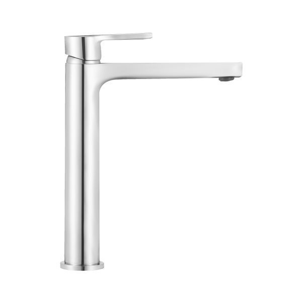 Змішувач латунний для раковини Lidz Astra 001FH високий (k35) LDAST001FHCRM48090 Chrome SD00054214 фото