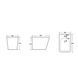 Біде підлогове Qtap Tern 550x360x410 White QT1744003CW SD00042534 фото 2