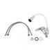 Змішувач для кухні Lidz Tani 007F3 з гнучким виливом (k40) LDTAN007F3WCR40423 Chrome/White SD00046530 фото 4