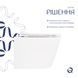 Унітаз підвісний Qtap Scorpio безободковий Ultra Quiet з сидінням Soft-close QT14332380AW SD00050898 фото 5