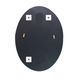 Дзеркало Lidz Latwa 140.07.11 (1) 650х800 настінне овальне з декором LD78LA6580 SD00052525 фото 4
