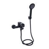 Змішувач для ванни Lidz Latwa 006 (з душовим гарнітуром) (k35) LDLAT006BLA45419 Black SD00051543 фото
