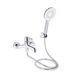 Змішувач для ванни Qtap Cardinal (з душовим гарнітуром) QTCAR259CRM45656 Chrome SD00051780 фото 1