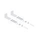 Біде підлогове Qtap Scorpio 565x355x410 White QT14441380W SD00042532 фото 8