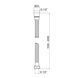 Шланг Lidz Niagara 12 1,5-2,0 м LDNIA12CRM35460 Chrome SD00041564 фото 2