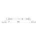 Шланг для газу Thermo Alliance Standart білий 1/2" ВВ 60 см SD90G60 SD00055005 фото 2
