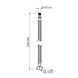 Шланг для підключення змішувача Thermo Alliance Standart (пара) 50 см NYLON M10x1/2"В TAS386W50 SD00052997 фото 2