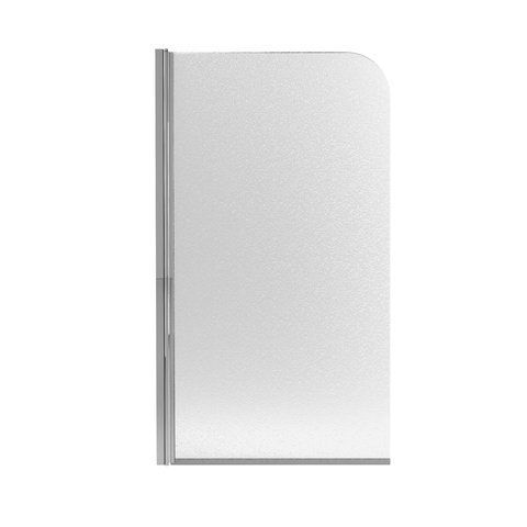 Штора на ванну Qtap Standard CRM407513APL скло Pear 6 мм, 75х140 см, ліва SD00039718 фото