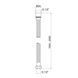 Шланг Lidz Niagara 13 1,5-2 м LDNIA13CRM35461 Chrome SD00041565 фото 2