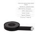 Комплект Qtap Slavonice Black Matt: Змішувач QTSLA259BLM45918 + Шланг QTHADPVCSQ160B + Лійка QTRUC125BLM45951 SD00054151 фото 4