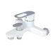 Змішувач для ванни Lidz Latwa 006 (з душовим гарнітуром) (k35) LDLAT006WHI45424 White SD00051548 фото 4
