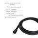 Комплект Qtap Slavonice Black Matt: Змішувач QTSLA259BLM45918 + Шланг QTHADPVCSQ160B + Лійка QTRUC125BLM45951 SD00054151 фото 5
