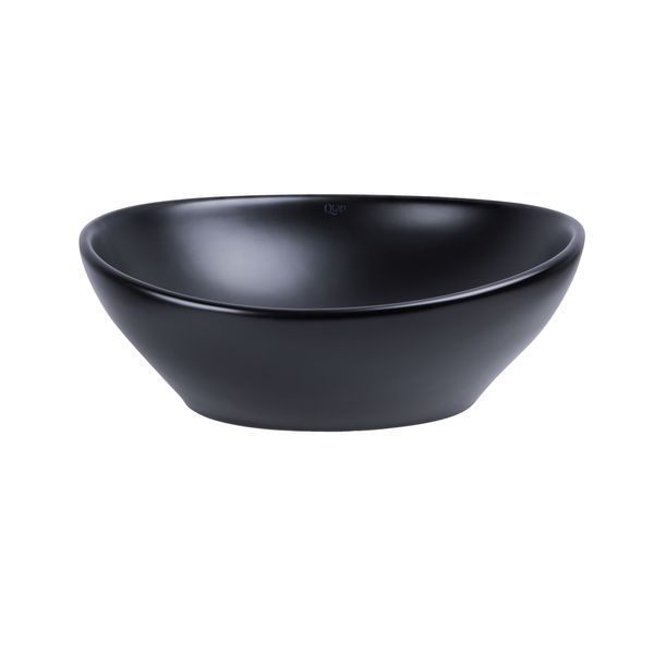 Раковина-чаша Qtap Dove 415x340x140 Matt black QT06116062AMB SD00052908 фото