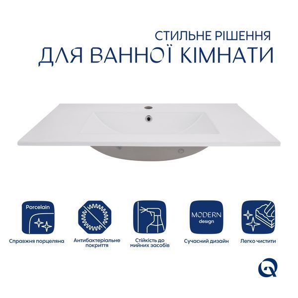Раковина Qtap Albatross 820х460х180 White QT01113080CW1 SD00053610 фото