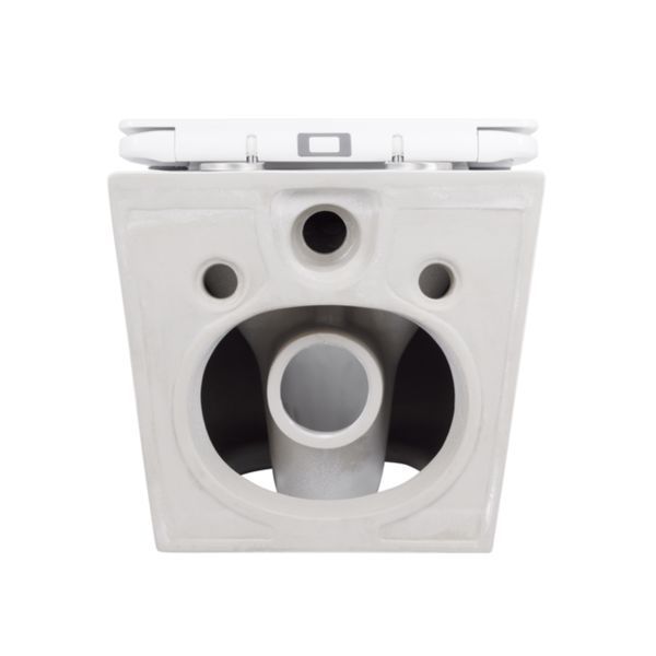 Унітаз підвісний Qtap Swan безобідковий з сідінням Soft-close QT16335178W SD00036227 фото