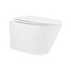 Унітаз підвісний Qtap Swan безобідковий з сідінням Soft-close QT16335178W SD00036227 фото 1